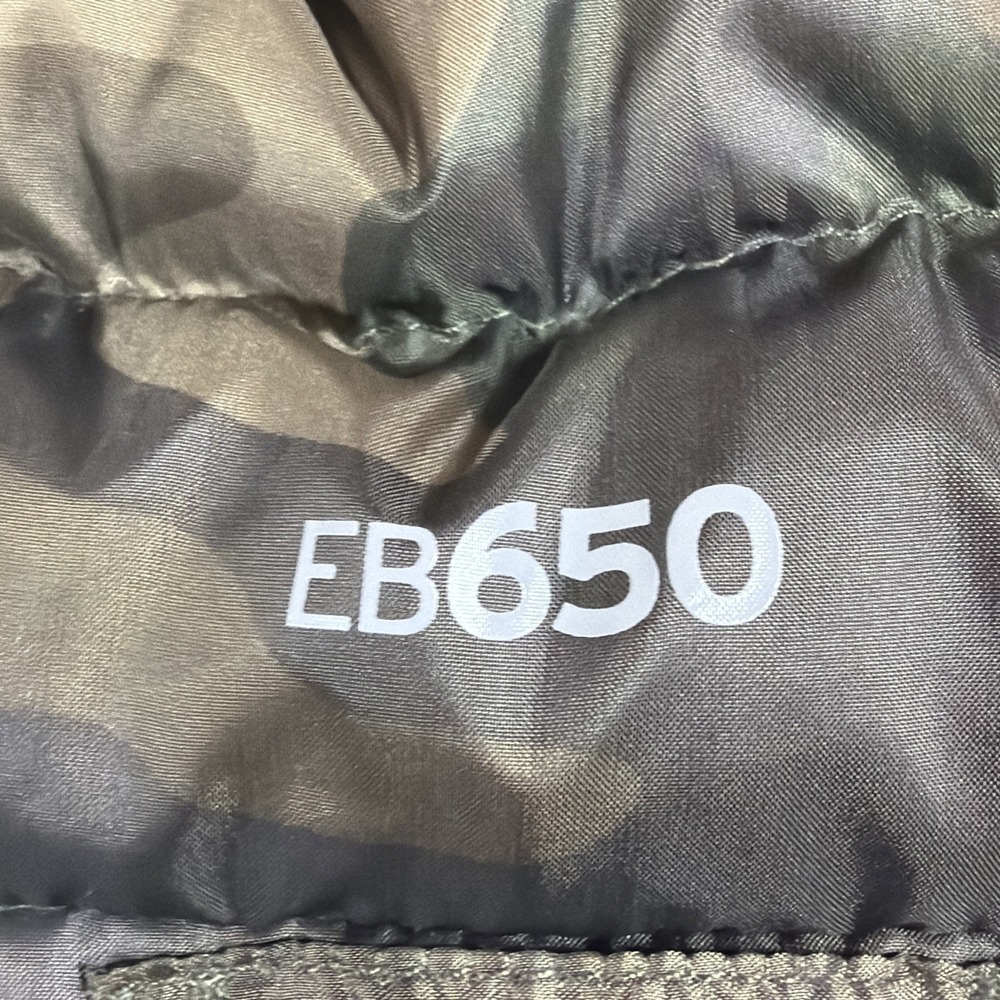 Eddie Bauer Vest Men 2XL Green Camo EB650 Down Insulated Full Zip Puffer Outdoor - Picture 7 of 9